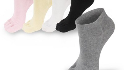 발가락 자유! 여성 발가락 단목 양말 🧦 할인 득템 후기!